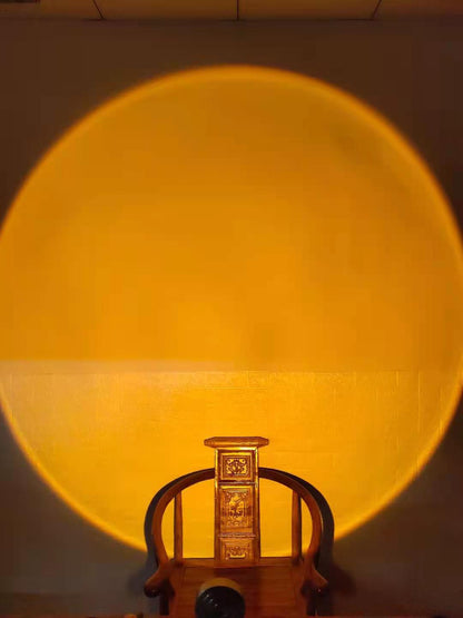 The Sun Never Sets Projection Sunset Atmosphere Light trending light