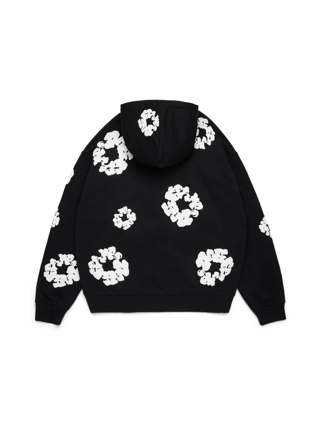 Denim Tears Wreath Hoodie Black