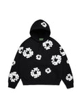 Denim Tears Wreath Hoodie Black