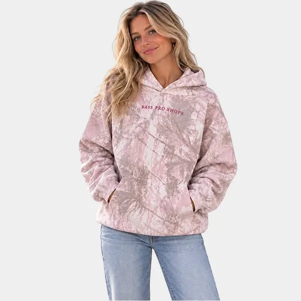 Bass Pro Shop Pink Camo Hoodie TRENDING