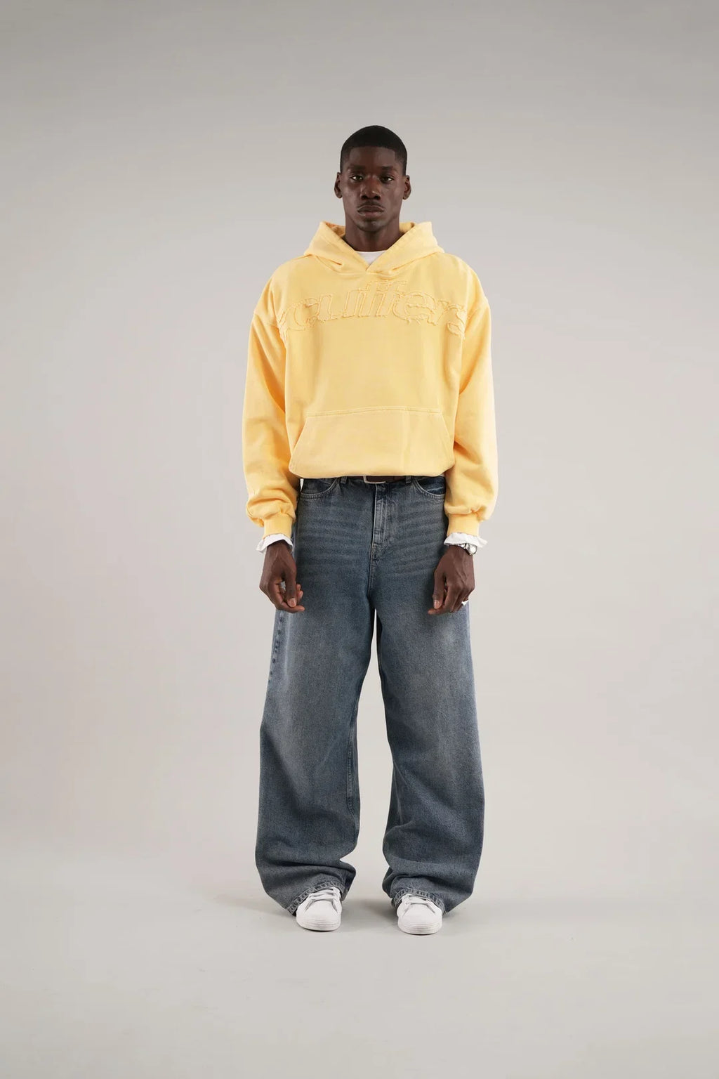 Raw Yellow Scuffers Hoodie Y2K TRNDING