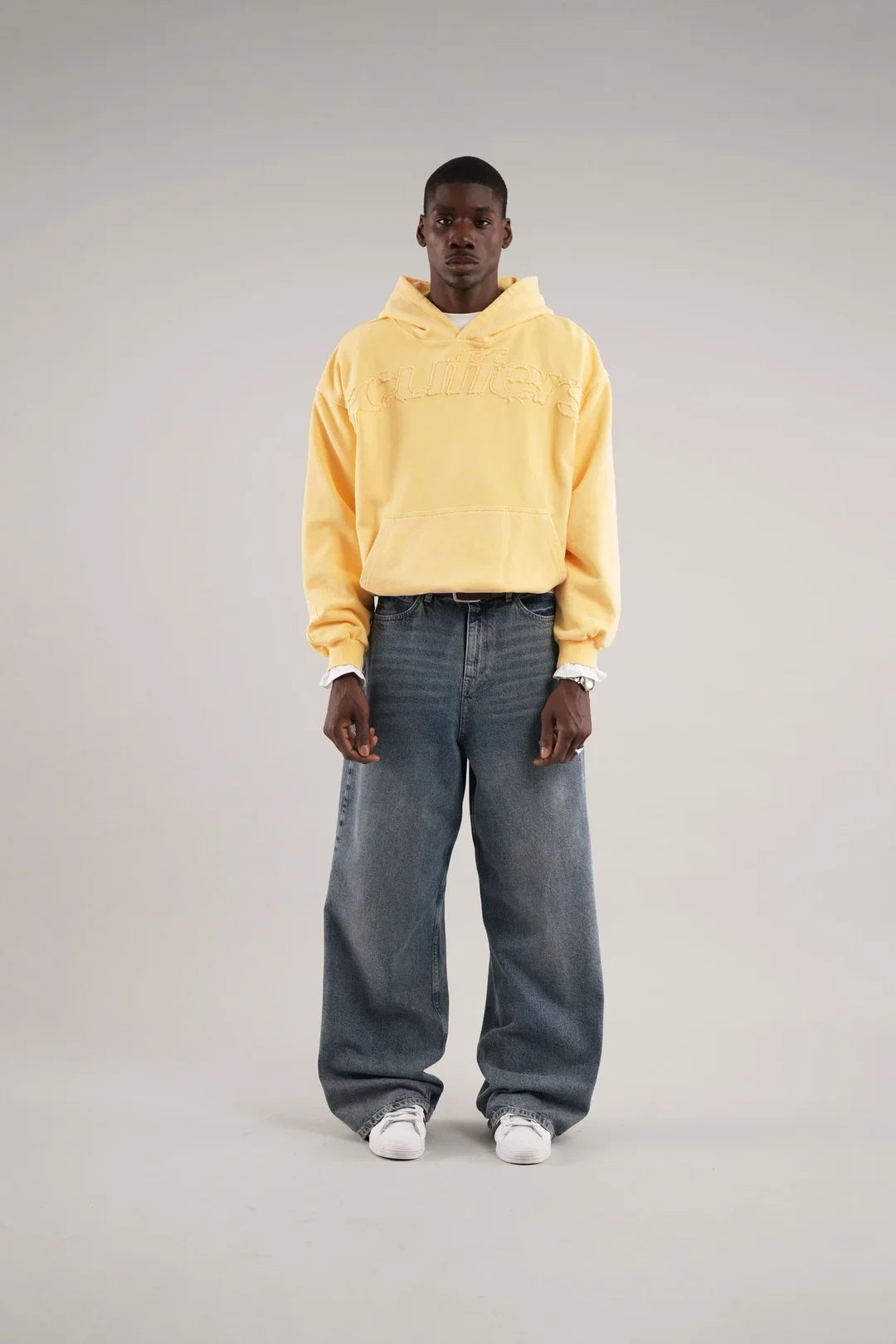Raw Yellow Scuffers Hoodie Y2K TRNDING