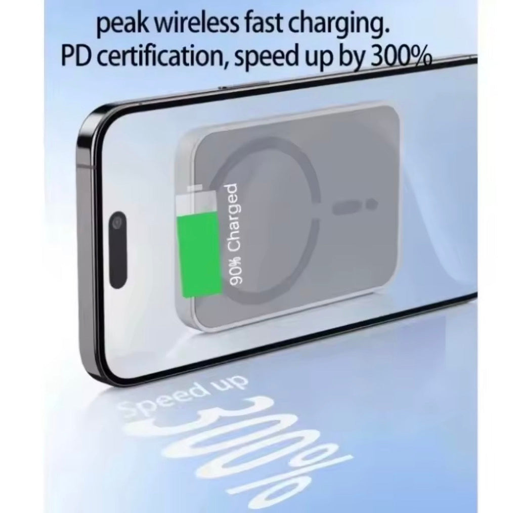 Magnetic GPS Phone Holder Wireless Charger For Magsafe Type C Charger