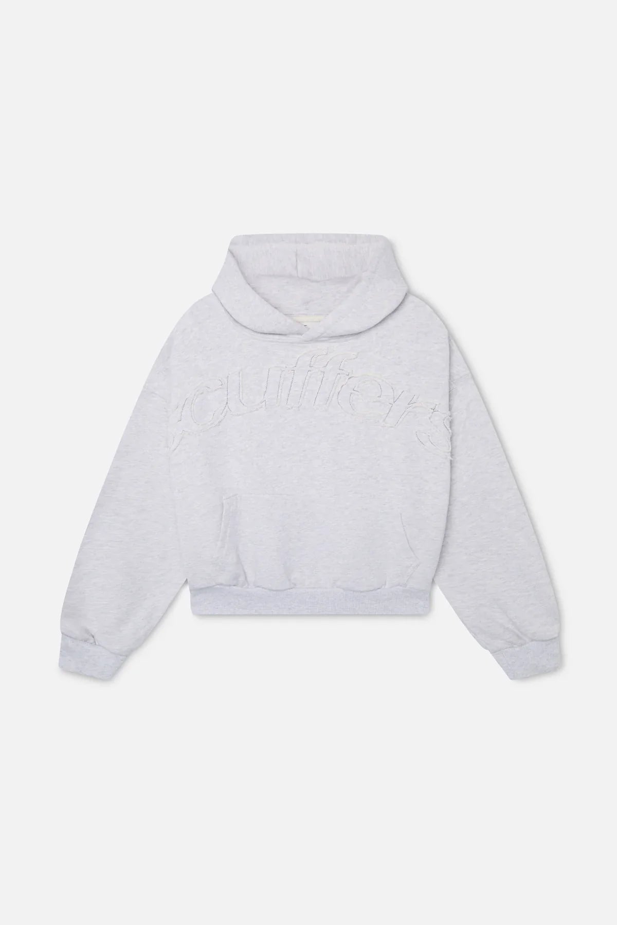 Raw Light Grey Scuffers Hoodie Y2K TRENDING