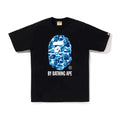 BAPE ABC Camo By Bathing Ape Tee Black/Blue