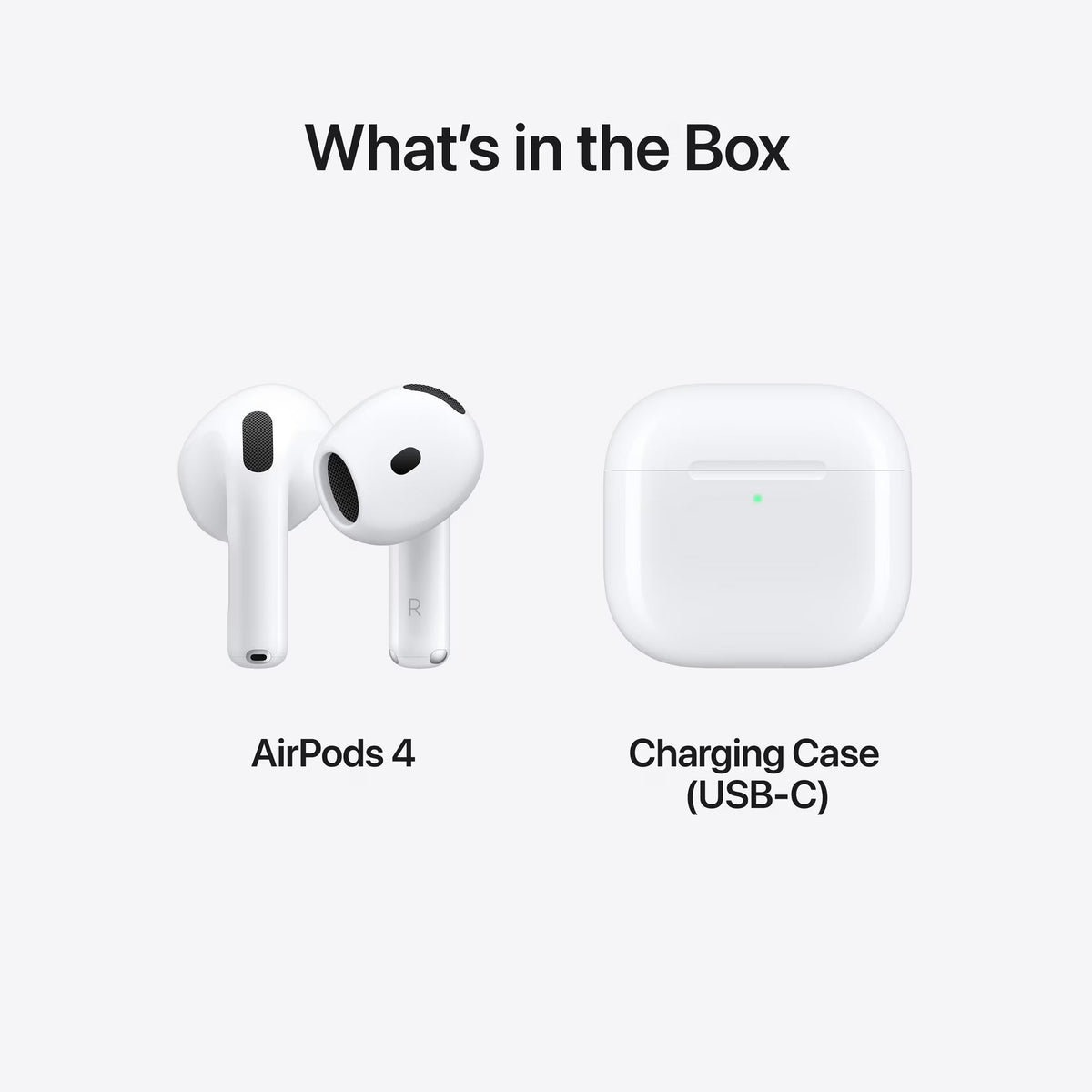 Apple AirPod 4s Wireless Earbuds with Active Noise Cancellation Wireless Charging Case USB-C