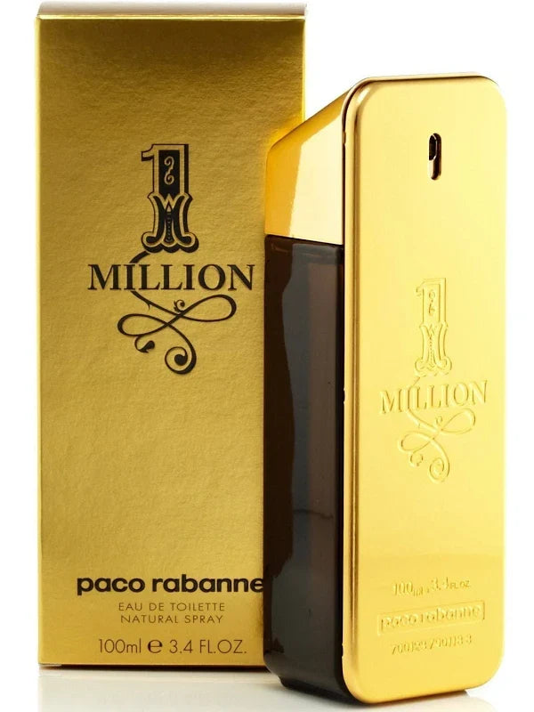 Paco Rabanne 1 Million Eau De Toilette, Cologne for Men, 6.7 oz