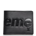 Louis Vuitton x Supreme Slender Wallet black/red