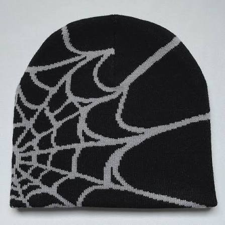 Y2K Knit Spider Web Fashion Hat TRENDING