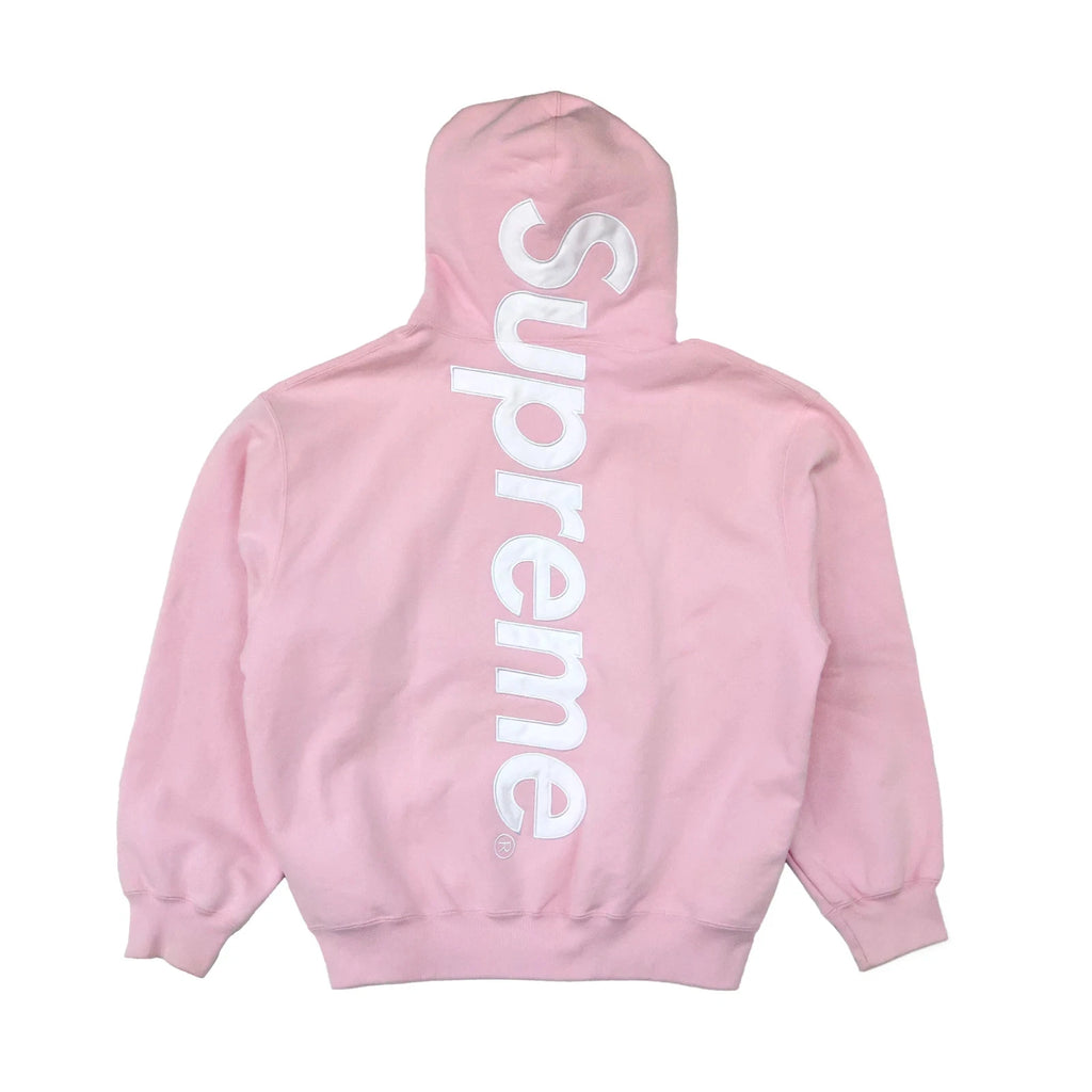 Supreme Satin Appliqué Hooded Sweatshirt (FW23) TRENDING