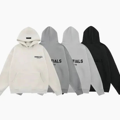 Fear of God Essentials Fleece Light Heather Hoodie (FW24)