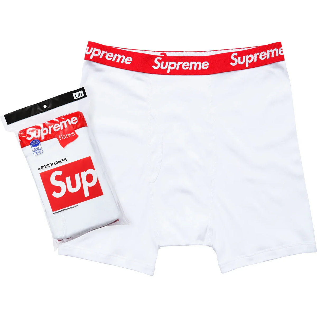 Supreme /Hanes Boxer Briefs (5 pack)